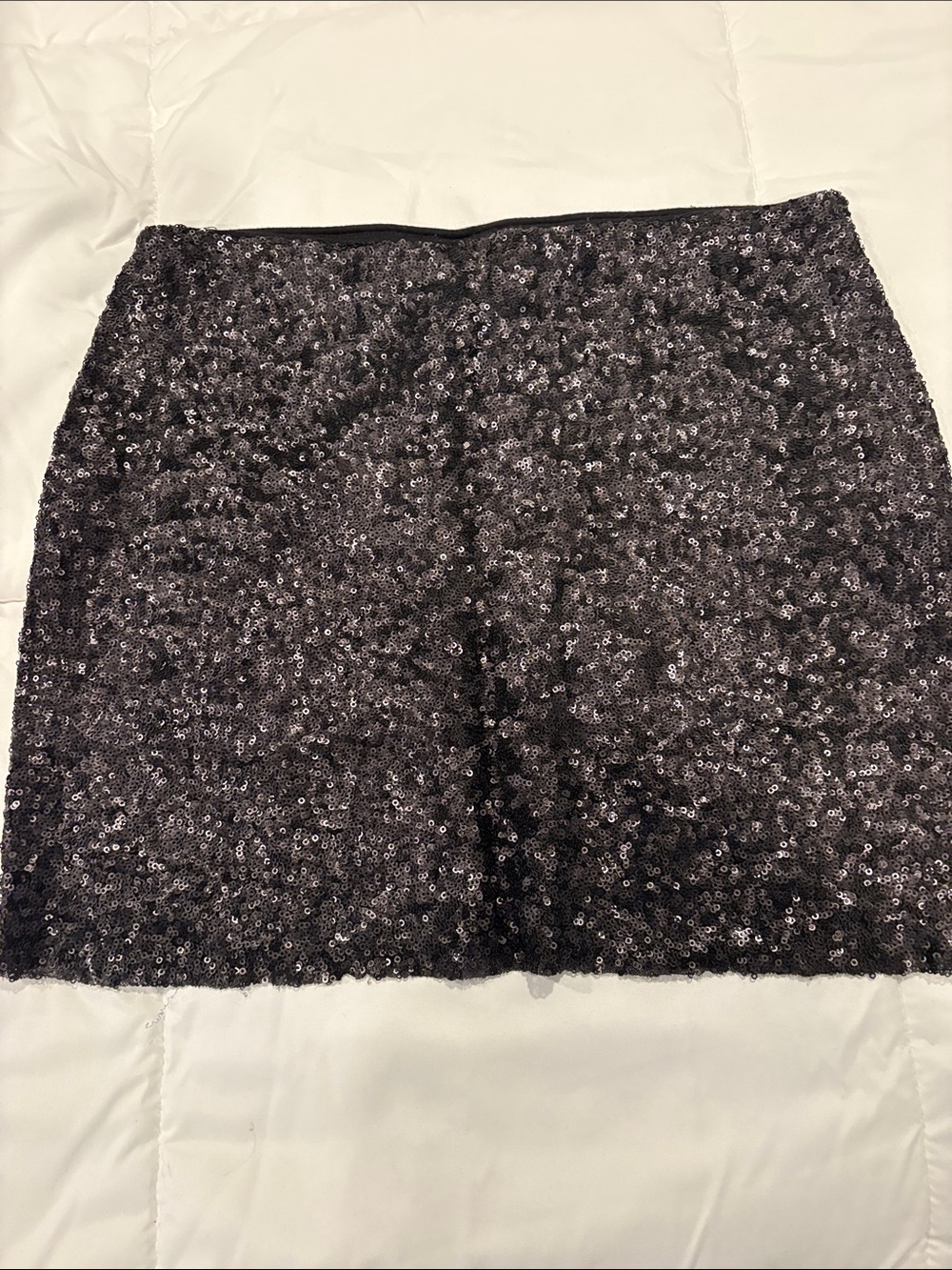 Bailey 44 Black Sequin Mini Skirt